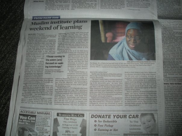 Ify in Baltimore Sun