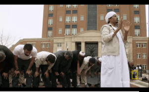 Praying at Courthouse